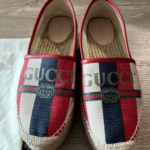Gucci high Espadrilles Bandera collection